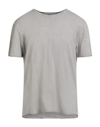 John Varvatos Man T-shirt Light Grey Size Xl Cotton In Gray