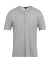 John Varvatos Man T-shirt Light Grey Size Xxl Modal, Viscose, Wool