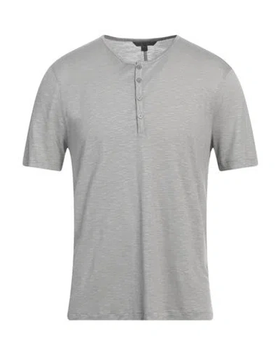 John Varvatos Man T-shirt Light Grey Size Xxl Modal, Viscose, Wool
