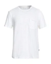 John Varvatos Man T-shirt White Size Xxl Cotton