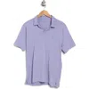 John Varvatos Marble Wash Cotton Polo In Antique Purple