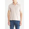 John Varvatos Marble Wash Cotton Polo In Dried Petal