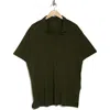 John Varvatos Marble Wash Cotton Polo In Moss