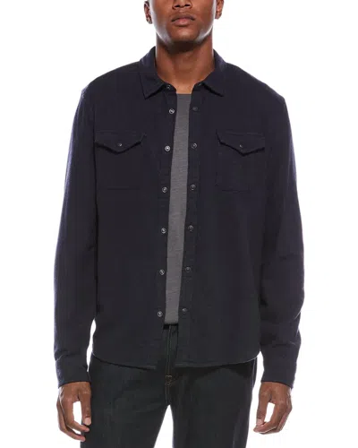 John Varvatos Marshall Shirt In Blue