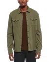 John Varvatos Marshall Shirt In Green