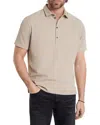 John Varvatos Maurice Pop Over Shirt In Grey