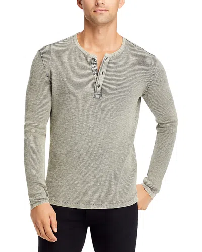 JOHN VARVATOS MEMPHIS WAFFLE HENLEY