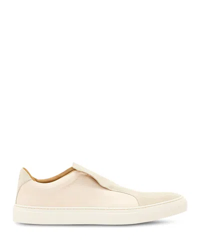 John Varvatos Men's 315 Reed Laceless Low Top Sneaker In Neutral