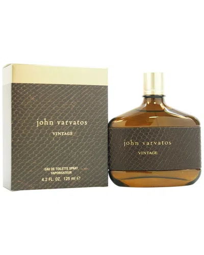 John Varvatos Men's 4.2oz Vintage Edt In White