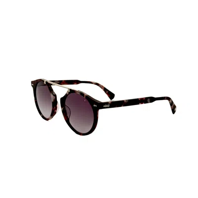 John Varvatos Men's 51 Mm Red Havana Sunglasses