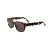John Varvatos Men's 54 Mm Cream Havana Sunglasses
