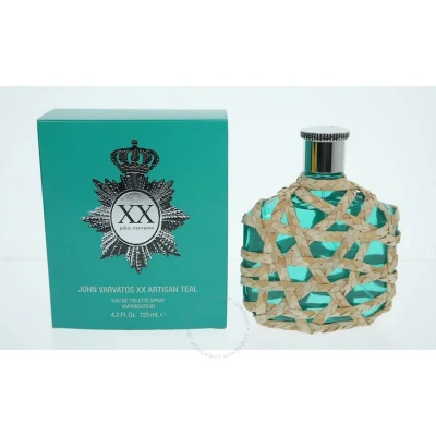John Varvatos Men's Artisan Teal Edt Spray 4.2 oz Fragrances 719346253260 In Pink / Teal