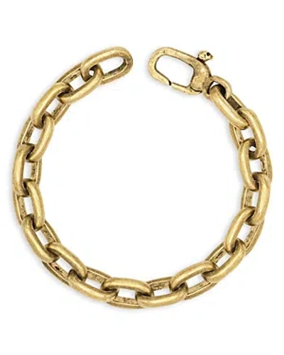 John Varvatos Men's Brass Link Chain Bracelet