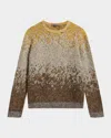 John Varvatos Cambra Alpaca Blend Sweater In Arctc Yellow