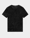 John Varvatos Caminha T-shirt In Black