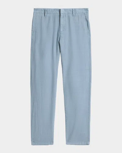 JOHN VARVATOS MEN'S FLINT LINEN-BLEND FLARE PANTS