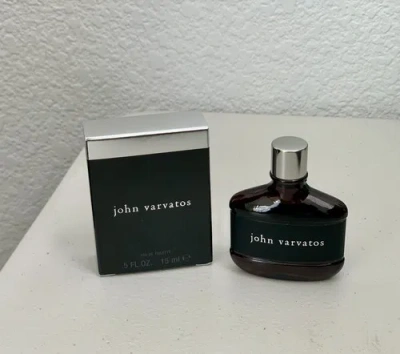 John Varvatos Men's  Edt Spray 0.5 oz Fragrances 719346215220 In Black