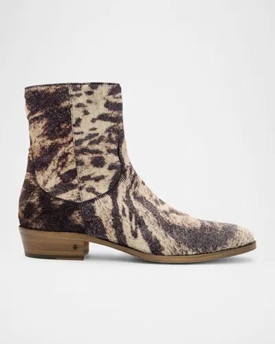 John Varvatos Men's Ludlow Zip Ankle Boots In Caper