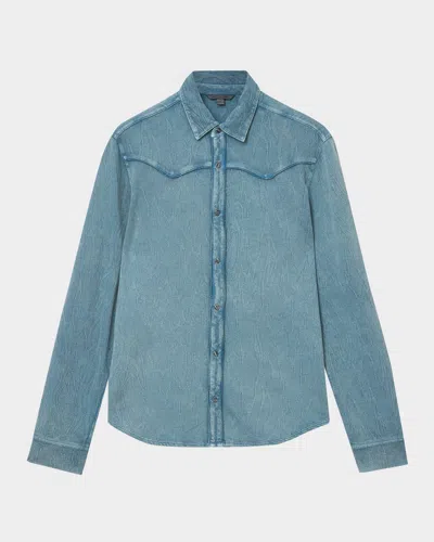 JOHN VARVATOS MEN'S MINER WESTERN SHIRT