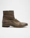 John Varvatos Men's Morrison Sharpei Ankle Boots In Chamois