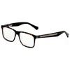 John Varvatos Men's Opticals V417560toc In Black