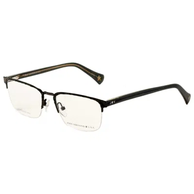 John Varvatos Men's Opticals Vjvc007530bla In Black