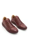 John Varvatos Reed Low Top Sneaker In Port