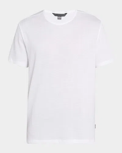 John Varvatos Men's Stanley Textured Cotton Crewneck T-shirt