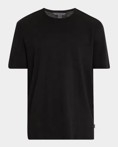 John Varvatos Men's Stanley Textured Cotton Crewneck T-shirt