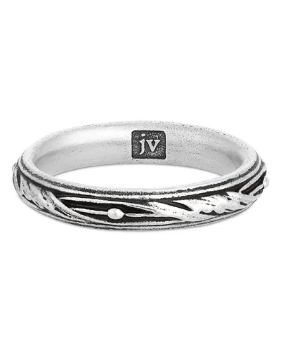 John Varvatos Men's Sterling Silver Gothic Band