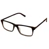 John Varvatos Men's V367uf Eyeglasses In Mahogany In Brown