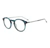 John Varvatos Men's V377 Eyeglasses In Blue In Blue