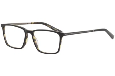 John Varvatos Men's V402 Eyeglasses In Black In Gold
