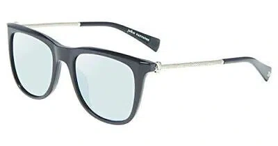Pre-owned John Varvatos Men's V544 Square Sunglasses, Black, 54/19/145