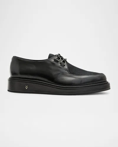 John Varvatos Men's Von Creeper Derby Shoes In Black
