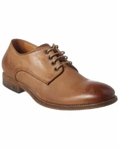 Pre-owned John Varvatos Men's Wood Brown Stanton Laceless Derby Nwob