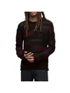 John Varvatos Stanly Burnout Stripe Sweater In Multi
