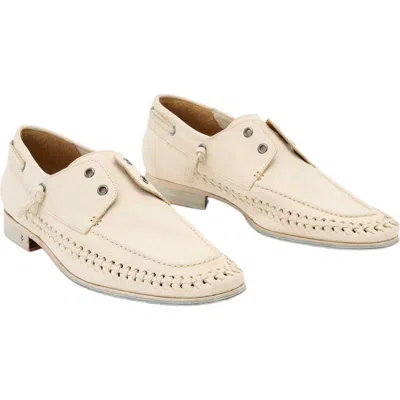 John Varvatos Merida Boat Shoe In Neutral