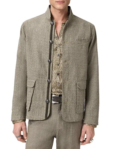 John Varvatos Milan Field Jacket In Brown