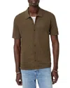 John Varvatos Moore Short Sleeve Organic Cotton Sweater