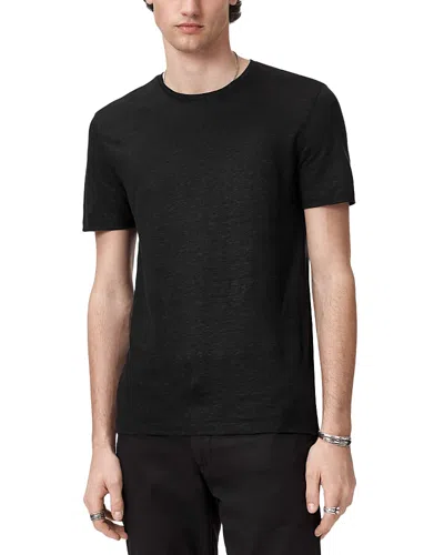 John Varvatos Mott Linen T-shirt In Multi