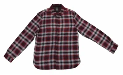 John Varvatos Neil Reverse Shirt In Cherry In Red