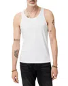 John Varvatos Olin Classic Rib Tank In White