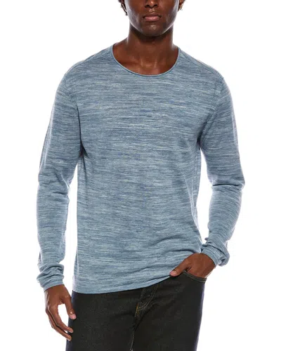 John Varvatos Omar Space Dye Linen-blend Shirt In Animal Print