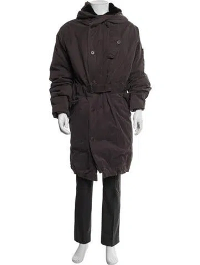 Pre-owned John Varvatos Parka In Brown