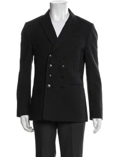 Pre-owned John Varvatos Patterned Jacket In Black