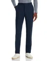 John Varvatos Plaid Slim Fit Suit Pants In Blue