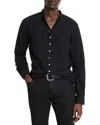 John Varvatos Pointed Collar Shirt In Black