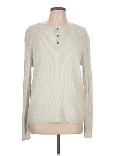 Pre-owned John Varvatos Pullover Sweater In Gray