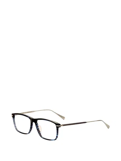 John Varvatos Rectangle-frame Glasses In Gold